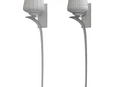 Antasia Wall Sconce Low-poly 3D model