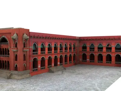 tamil nadu madras high court 3D model