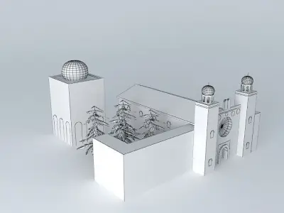 Dohany Street Synagogue Free 3D model