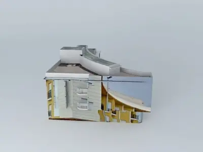 Post Office Building C  Jose Mendez Ruiz Free 3D model