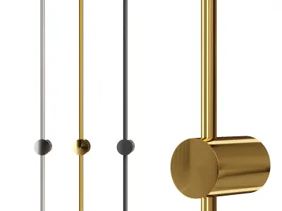 Lampatron KEMMA GLOSS wall light 3D model