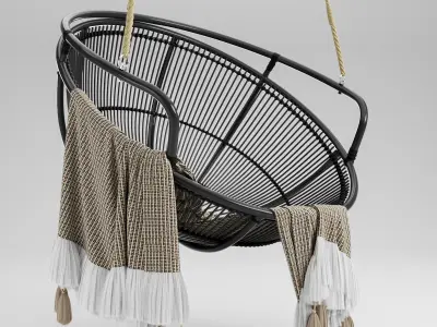 Solar Hanging Chair 3D model