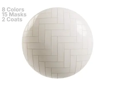 Subway Tile in Herringbone  Layout Texture