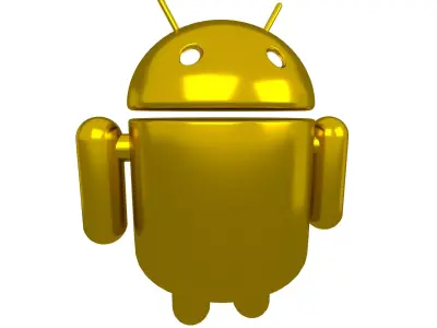Android Robot v1 010 Free low-poly 3D model