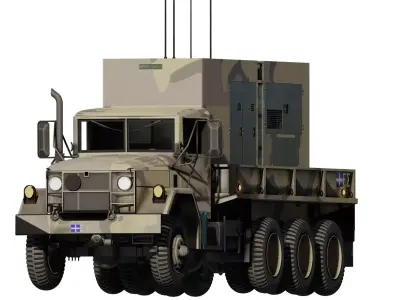 Military truck M35 3D model
