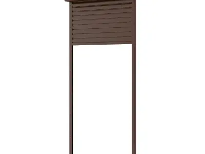 Narrow Roller Shutters 3D model