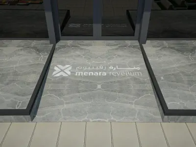 Stand showroom product 3D model