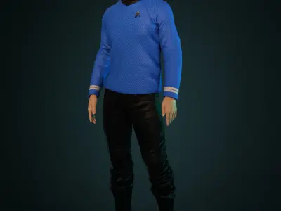 Kelvin Spock For G8M 3D model