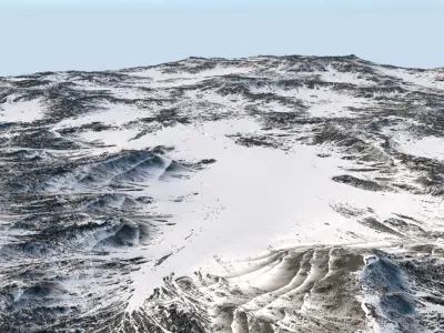 Arctic Landscape 2 3D model