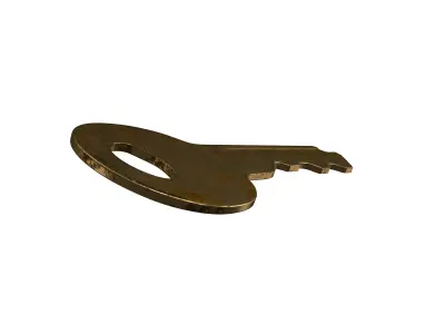 Key V1 006 Low-poly 3D model