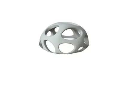 SciFi Cube Object No 48216 Low Poly Shape Low-poly 3D model