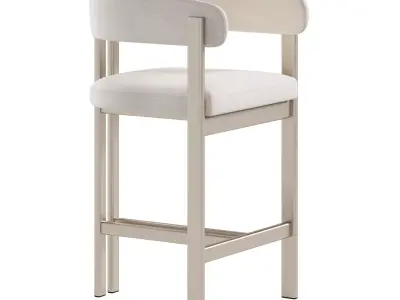SAVOY LIGHT BAR STOOL Low-poly 3D model