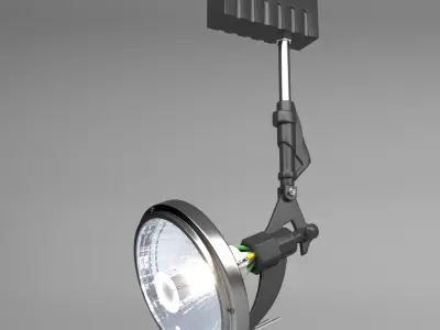 Halogen light  3D model