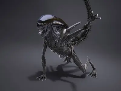  Alien Xenomorph High Detail 
