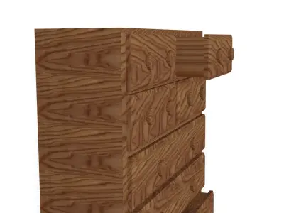 Architectural Assets Dresser 2 3D model