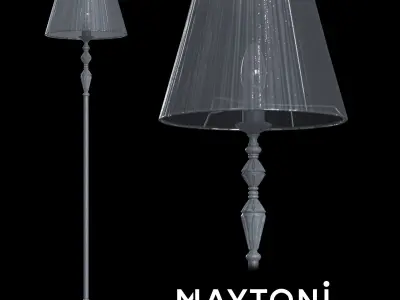 Floor lamp Monsoon ARM154-FL-01-S Maytoni Classic Free 3D model