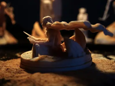 DUNE - MuadDib Paul Atreides -  Arrakis Fremen - SCULPTURE 3D print model