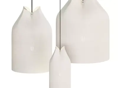 Arturo Alvarez Agasallo Pendant Light Low-poly 3D model