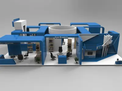 Stall Model 3D model