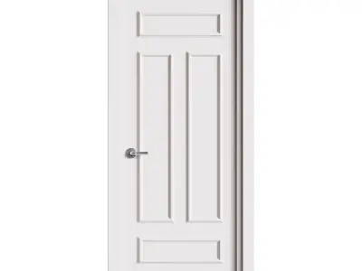 Modern entrance door 88 3D model