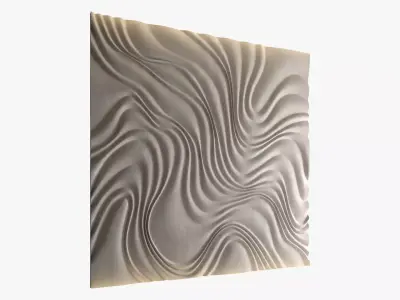 wave wall 38 3D model