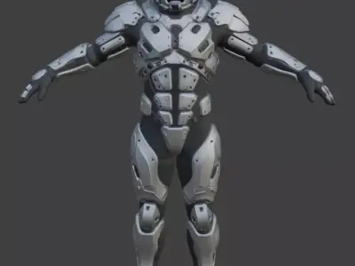Astronaut Spacesuit 3D Model 3D model shop