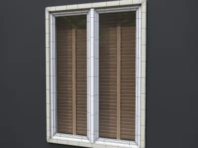 Window Single 3D model