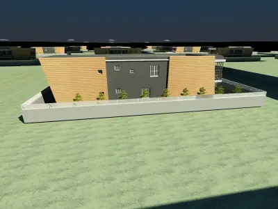EXTERIOR OF VILLA 3D model