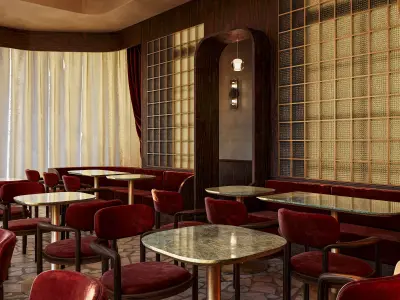 Velvet Lounge - Lounge 3d scene 3D model