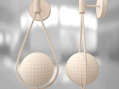 Qareilian Wall Light 3D model