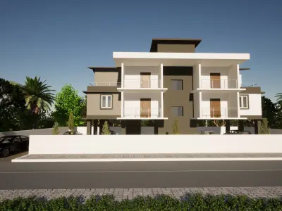 3 Storey House Model Free 3D model