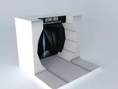 Star Trek Door 3D model