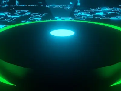 SCI-FI HOLOGRAM 3D model