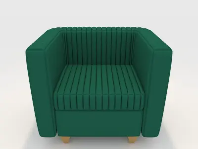 Sofa 1 Seater 12 3D model