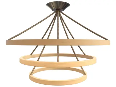 Modern Chandelier V2 3D model