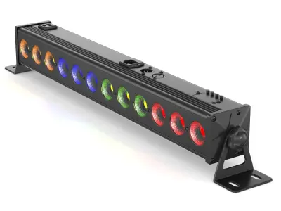 12 LED Stage Wash Lights 3D model