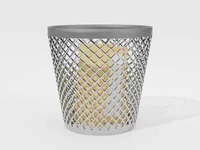 Trash Can  3D model