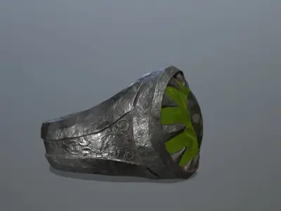 Heal Ring Low-poly 3D model