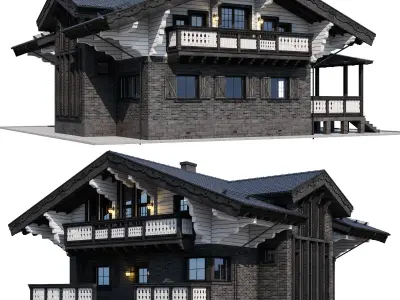 Modern house 21 3D model