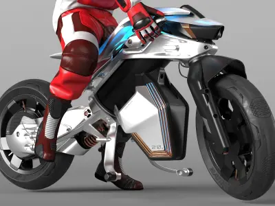  Racer on Yamaha MOTOROiD 2 