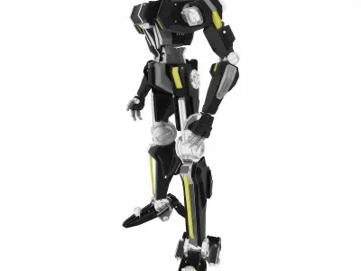 Robot HT 001 3D model