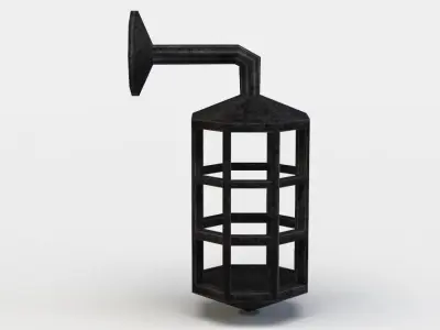 Tavern lamp Low-poly 3D model purchase