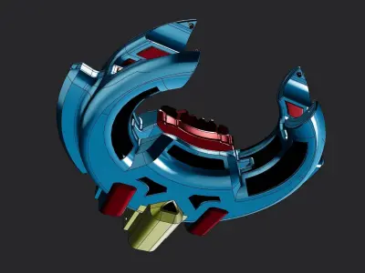 ARN-04 Sci-Fi Refueling Station 3D print model