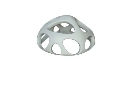 SciFi Cube Object No 53115 Low Poly Shape Low-poly 3D model