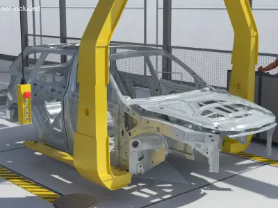  SUV Car Chassis Structure 