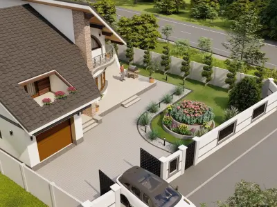 House 10 Exterior 3D model