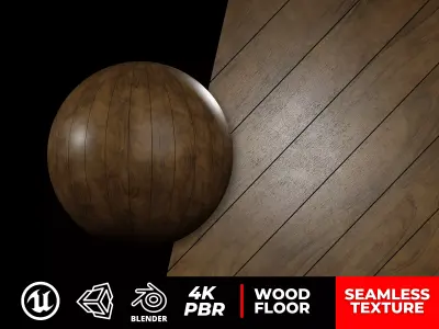 PBR Wood Texture Seamless 4K Photorealistic 04 - Archviz - Games Texture