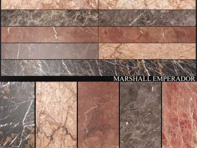 Absolut Keramika Marshall Emperador 3D model