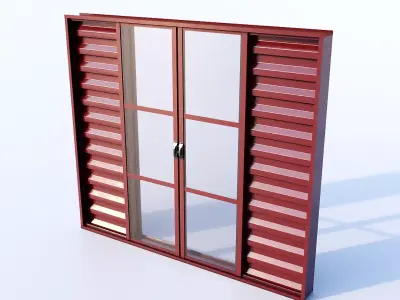 window 01 3D model purchase