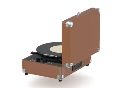 Victrola Vintage Suitcase Record Player 3D model